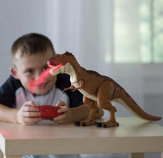 Steam Breathing RC T-Rex