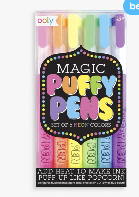 Magic Puffy Pens