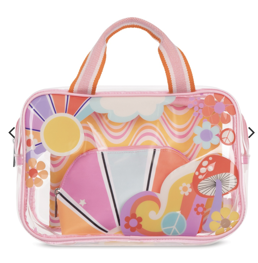 Feelin' Groovy Cosmetic Bag Trio