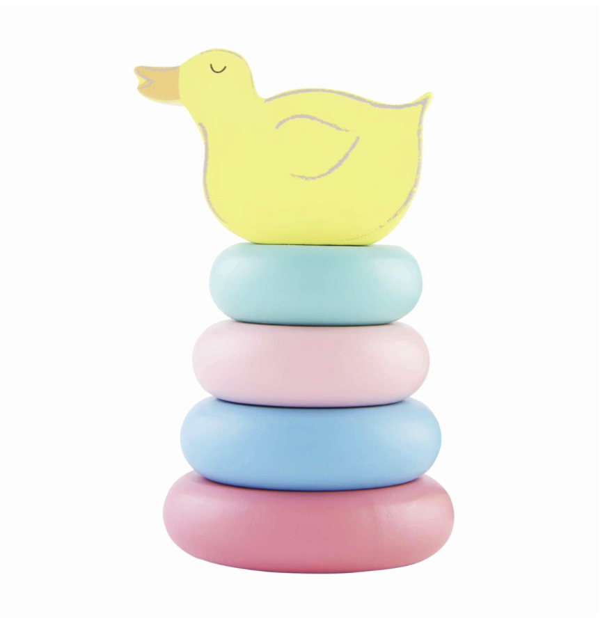 Duck Farm Wood Stacking Toy