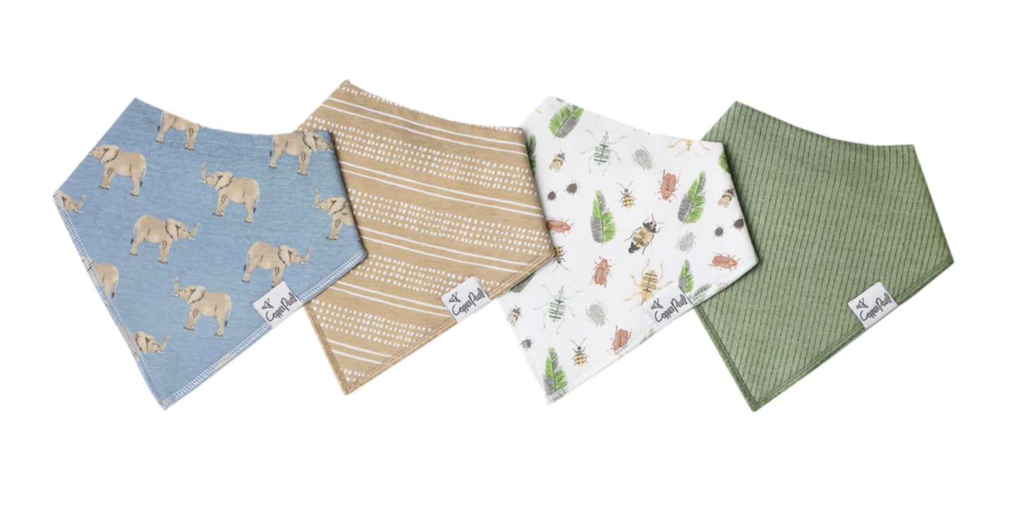 CP Peanut Bandana Bib Set