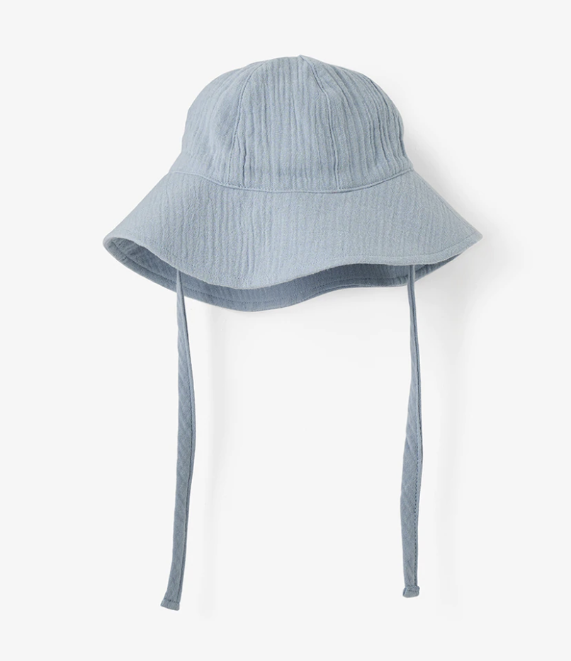 Stone Blue Muslin Sunhat