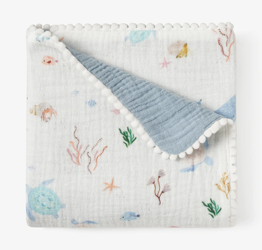 Ocean Adventures 20x20 Blankie