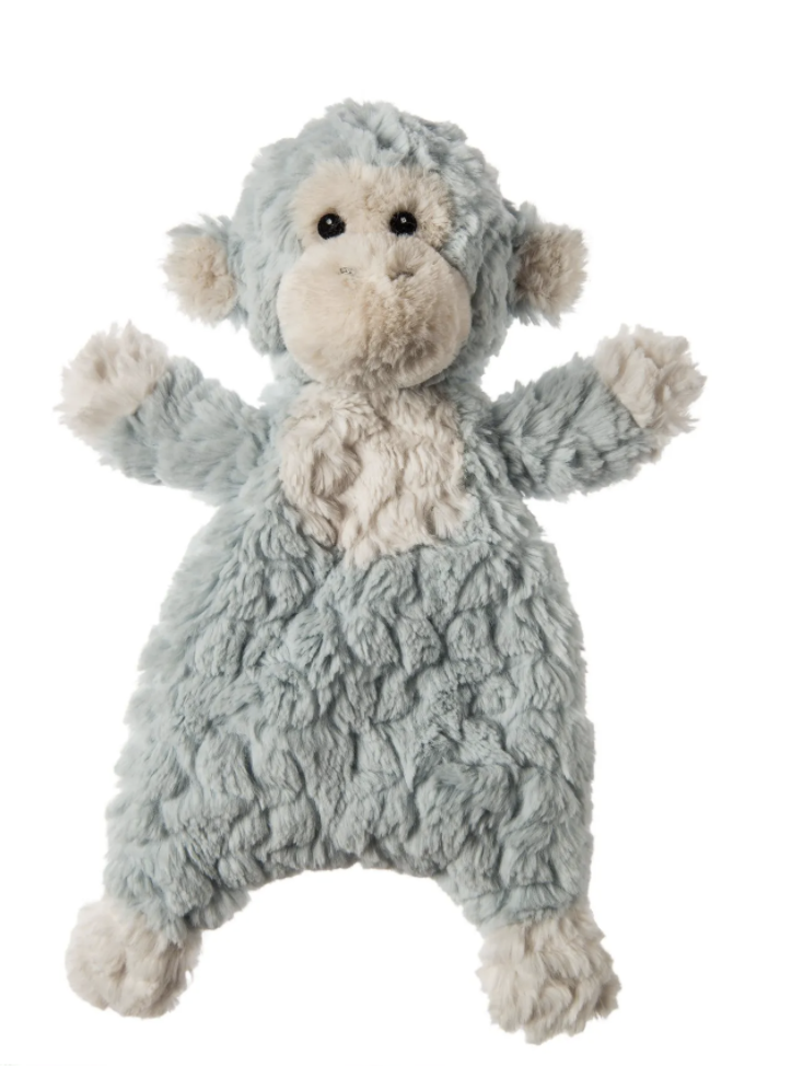 Putty Nursery Seafoam Monkey Lovey