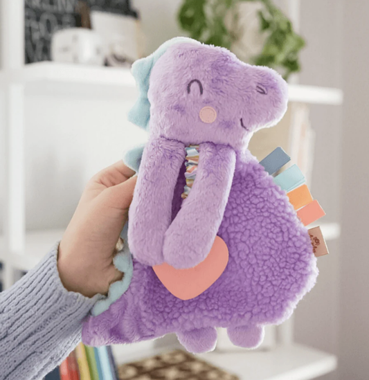 Dempsey the Dino Plush Silicone Teether Toy