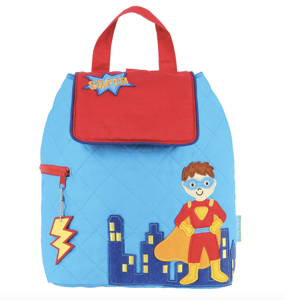 SuperHero Quilted Backpack