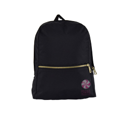 Black Brass Small Backpack