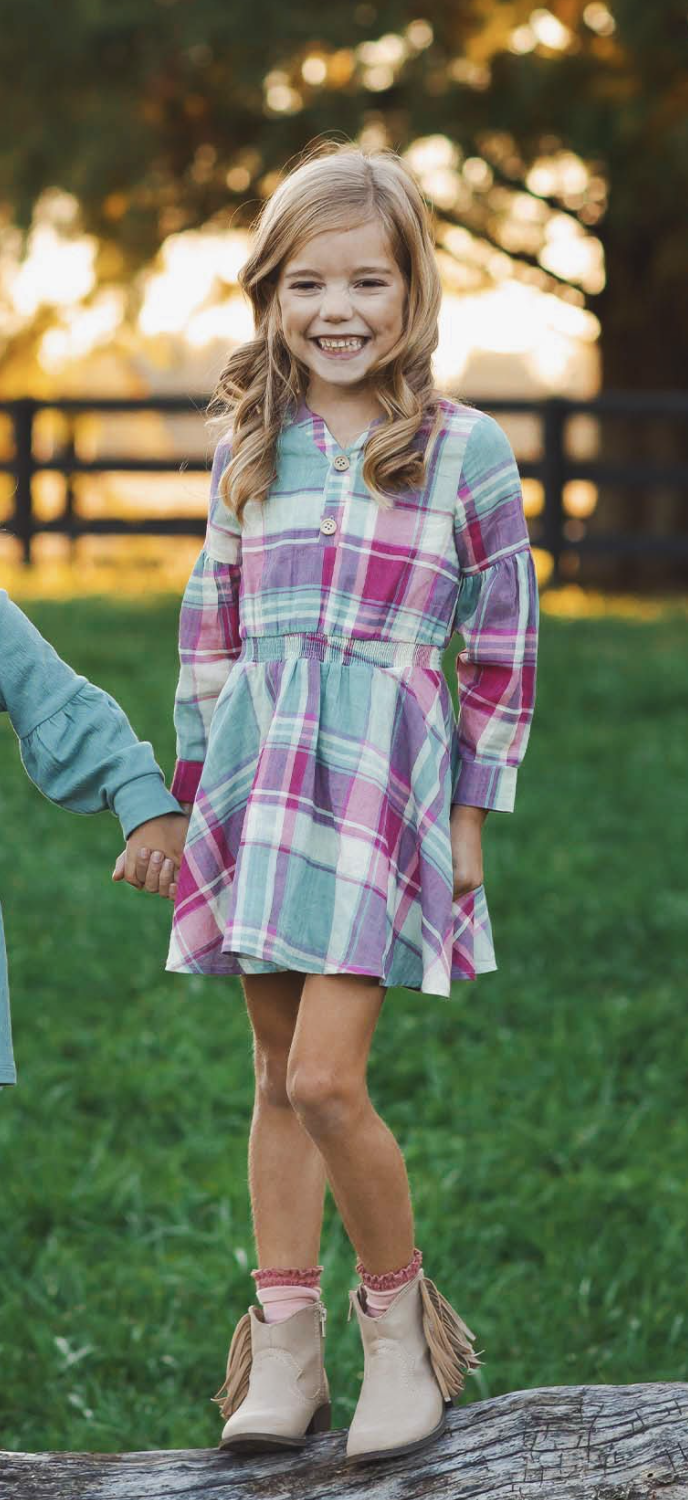 Rowan Woven Dress Plaid