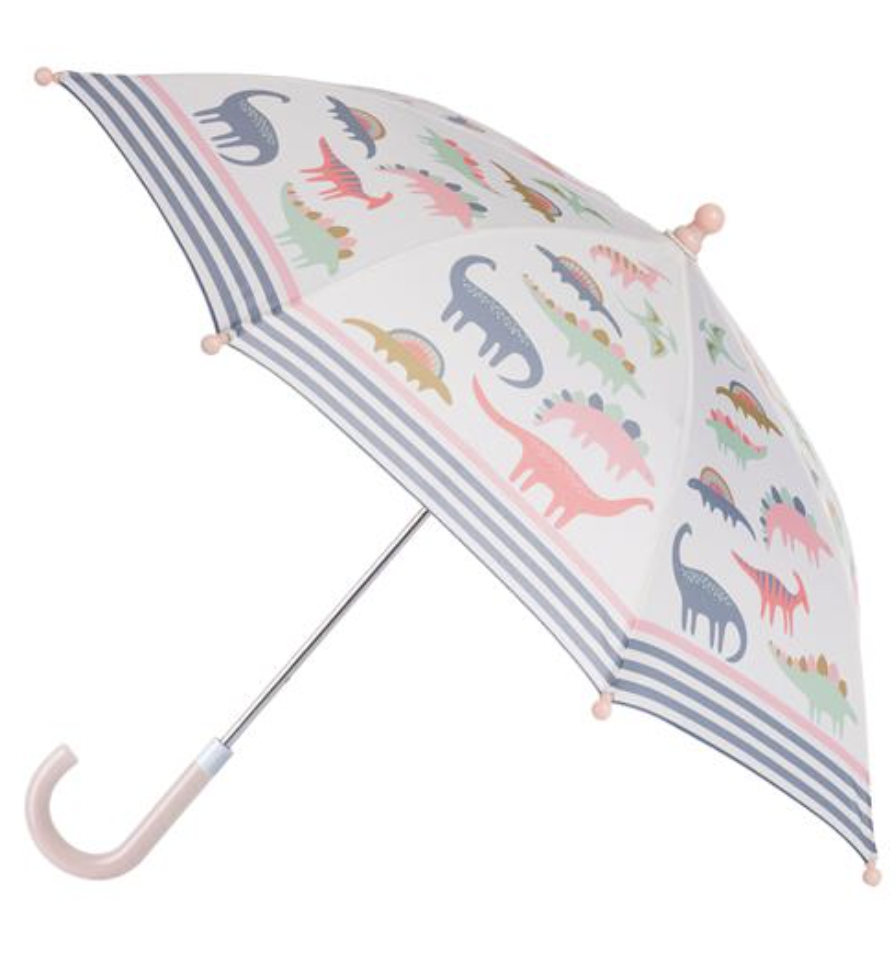 Pink Dino Umbrella