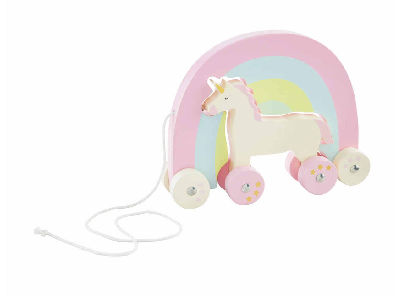 Unicorn/Rainbow Pull Toy