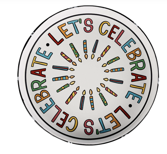 Let's Celebrate Cake Stand