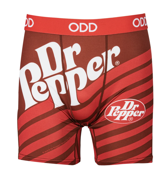 Men's Dr.Pepper Striped Boxer Briefs