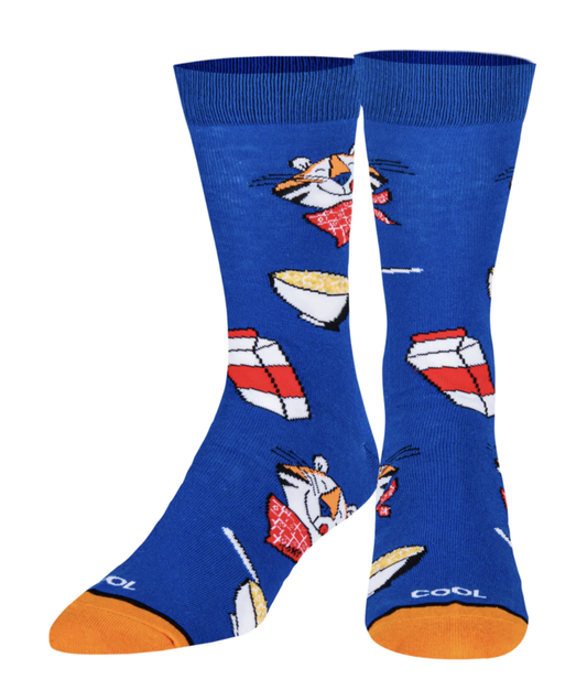 Men's Frosted Flakes Cereal Bowls Socks