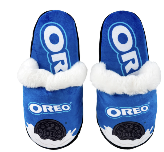 Oreo Fuzzy Slippers