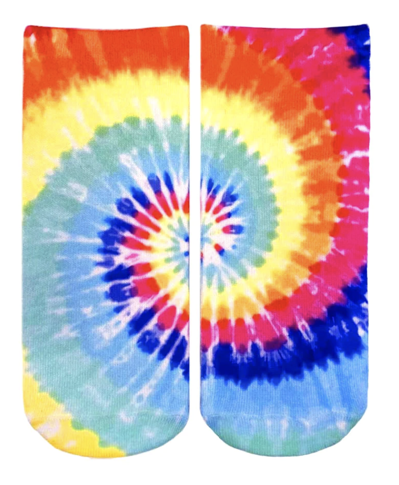 Tie Dyed Ankle Socks