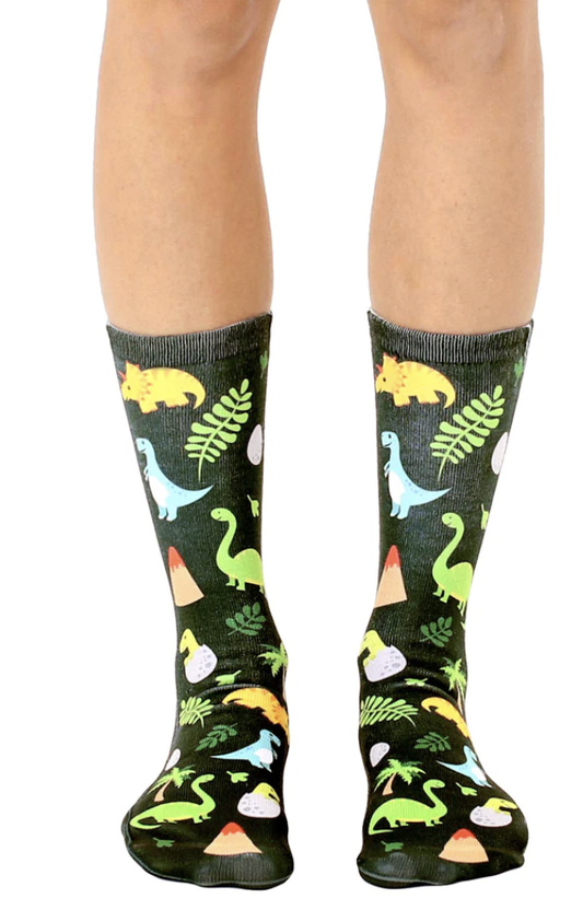Jurassic Crew Socks