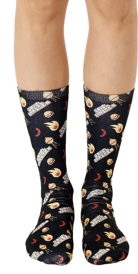 Grilling Master Crew Socks