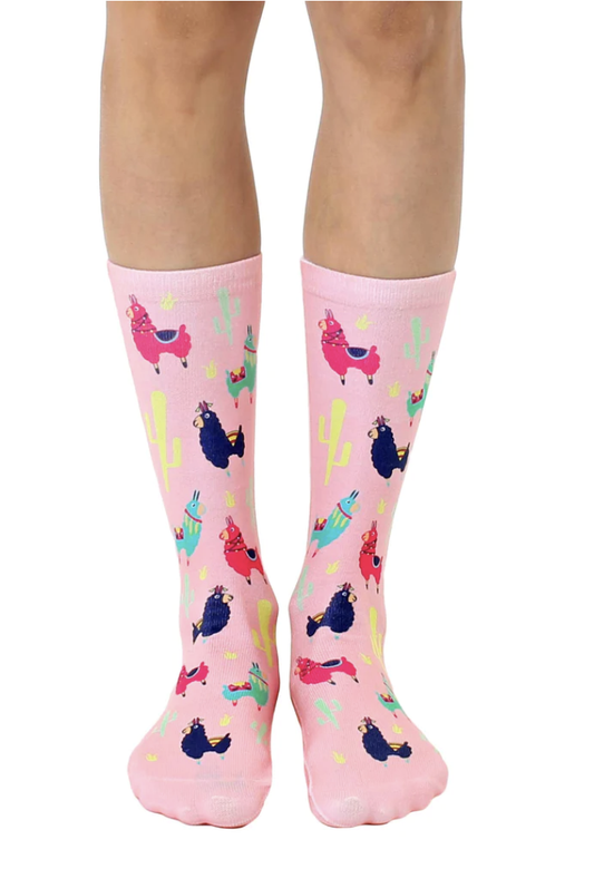 Llama Crew Socks