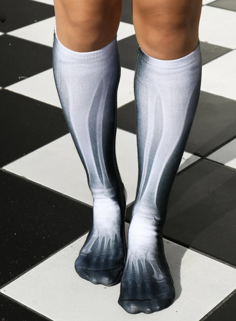 X-Ray Knee High Socks