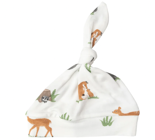 Woodland Animals Knotted Hat