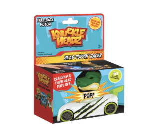 Knuckle Headz Head Poppin' Racers T-Rex