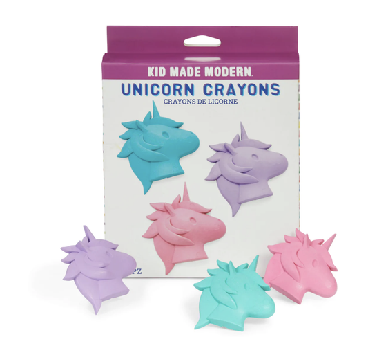 Set Of 3 Unicorn Crayons
