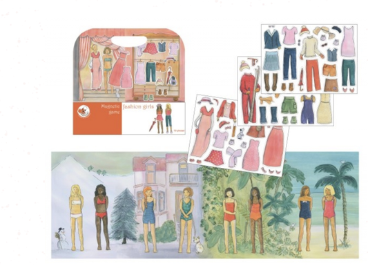 Magnetic Game Fashion Girls