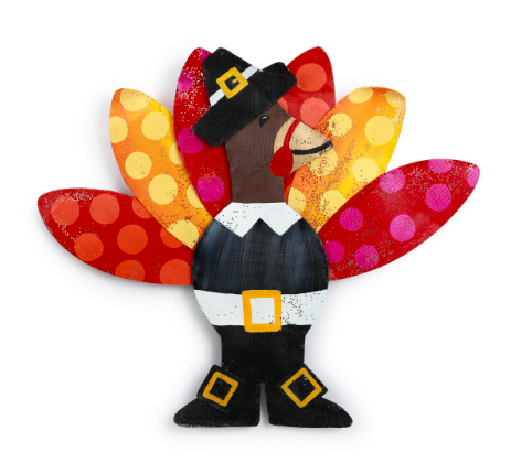 Tuxedo Turkey Door Hanger