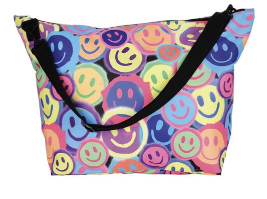 Spray Paint Smiles Weekend Bag