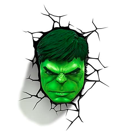 Avengers Hulk Face 3D Deco Light