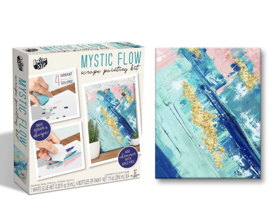 Mystic Flow Scrape Painting Kit