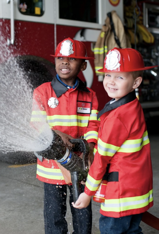 FIREFIGHTER WITH ACCESSORIES