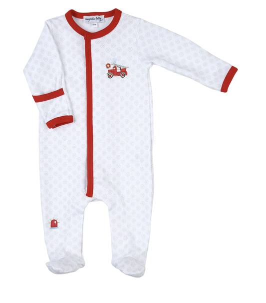 Sound the Alarm Emb. Footie