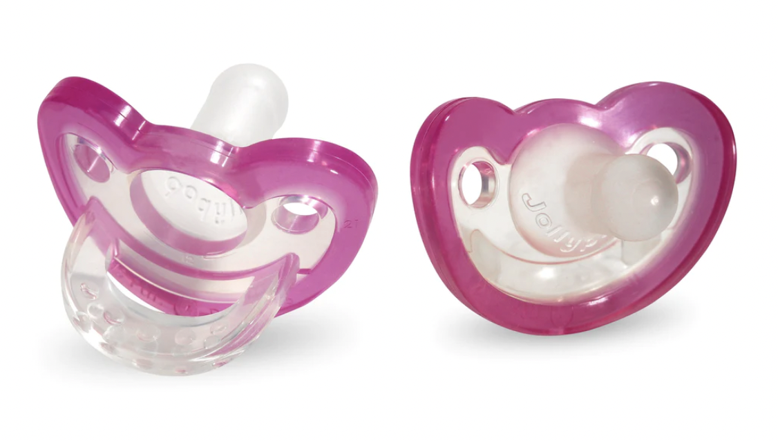 Pink JollyPop Pacifier 2pk