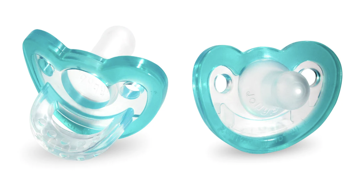 Teal JollyPop Pacifier 2pk