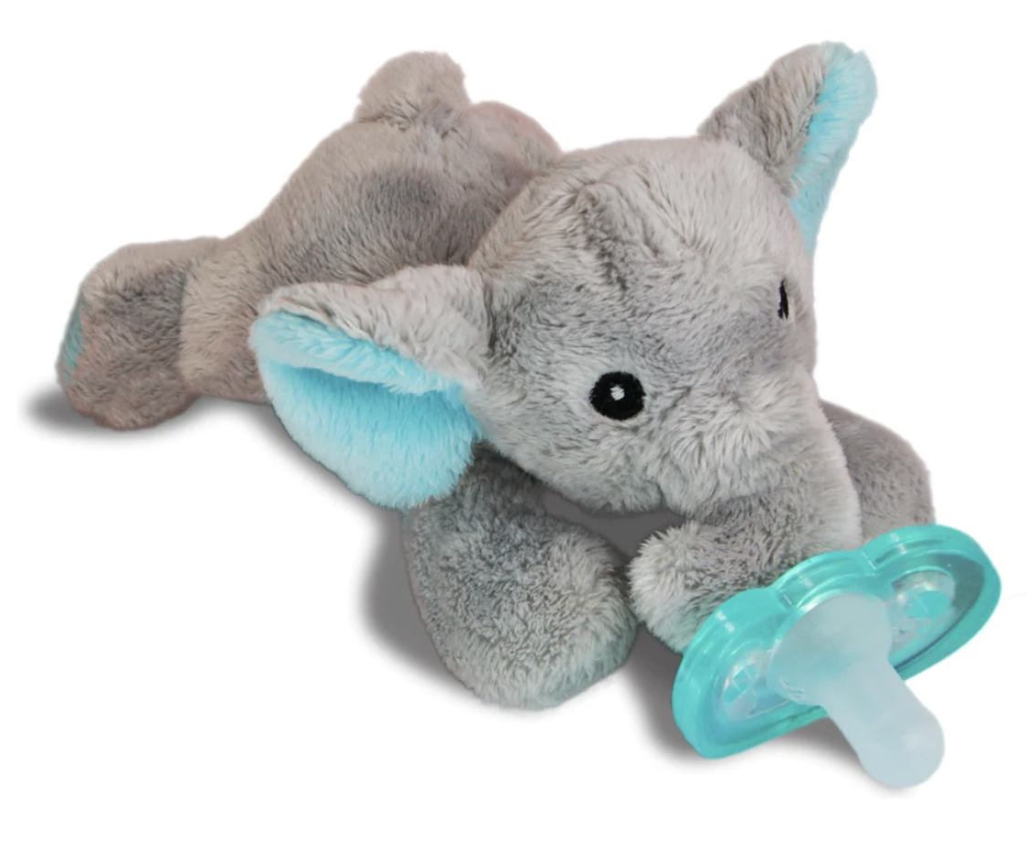 Elfy Elephant Razbuddy Paci Holder