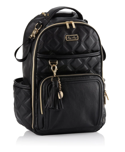 Boss Plus Large Diaper Bag Backpack Mystic Black