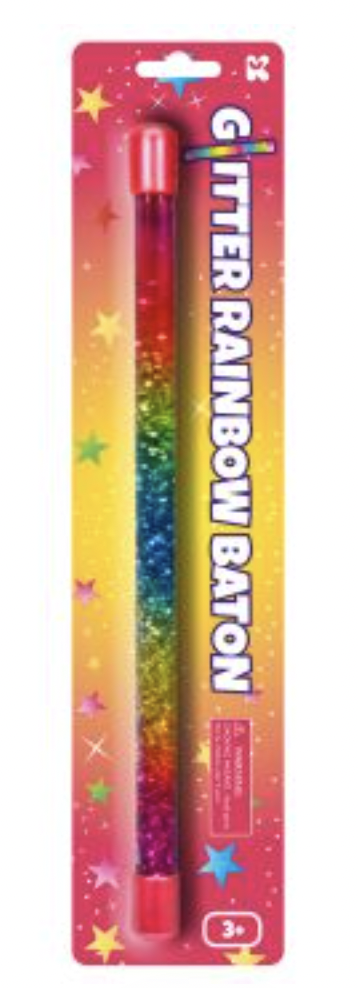 Glitter Rainbow Baton