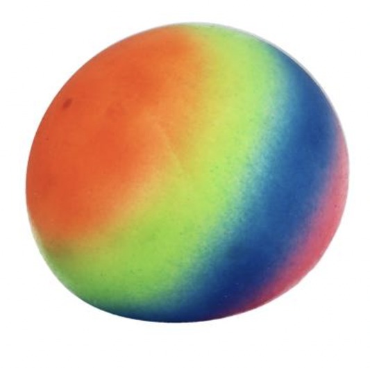 Large Rainbow Squish Ball