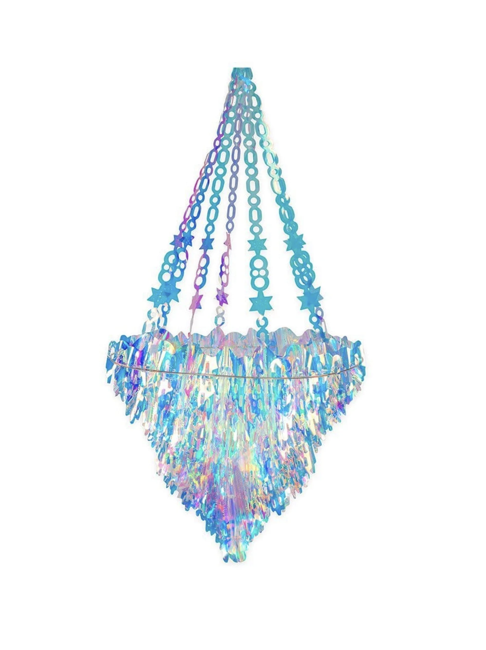 21" Iridescent Chandelier