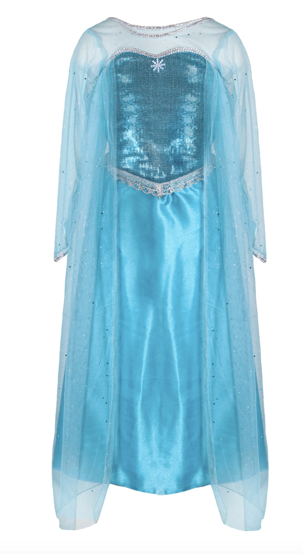 ICE QUEEN DRESS WITH CAPE