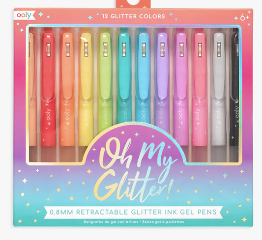 Oh My Glitter! Retractable Gel Pens