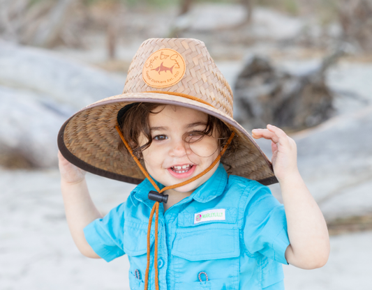 Saltwater Boys Logo Lifeguard Hat Cocoa