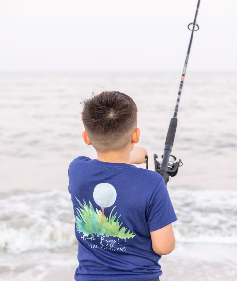 SB Sea Island SS Pima Pocket Tee Navy