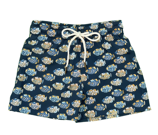 Little Saint Simons Shorties Navy Flounder