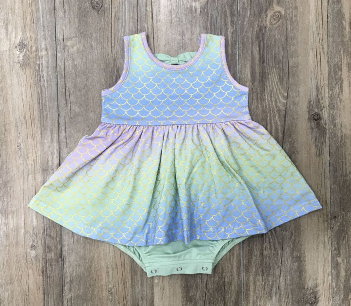 SB Mermaid Dainty Bow Bubble