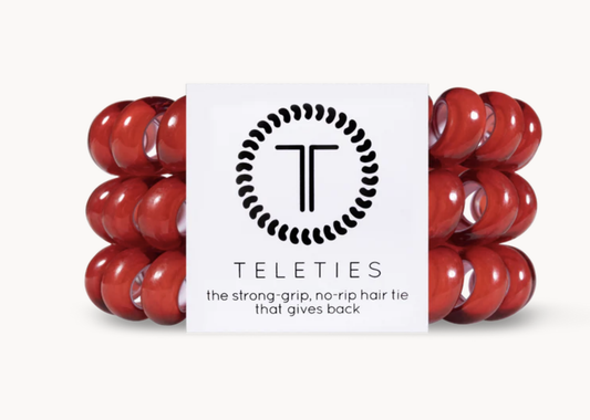 Scarlet Red Large Teleties