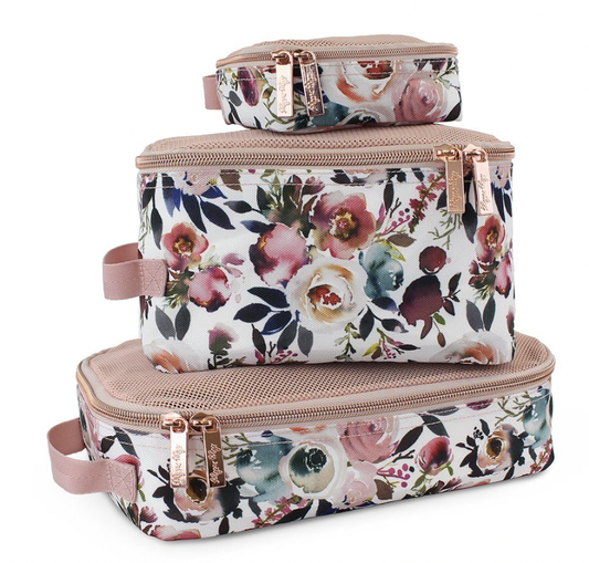 Blush Floral Pack Like A Boss™ Packing Cubes