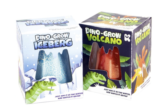 Dino Grow, Volcano & Iceberg