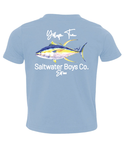 SWB Yellowfin Tune Light Blue SS Tee